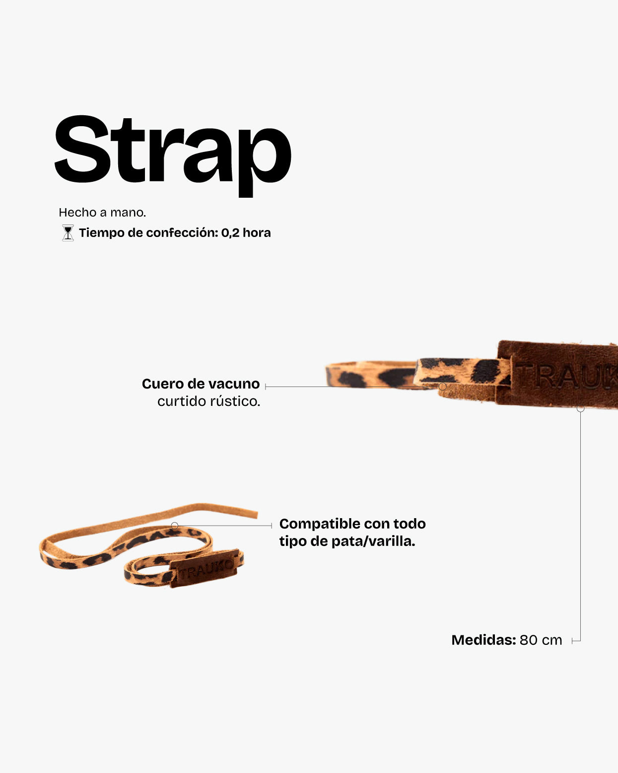 Strap Anteojos Animal Print - Trauko