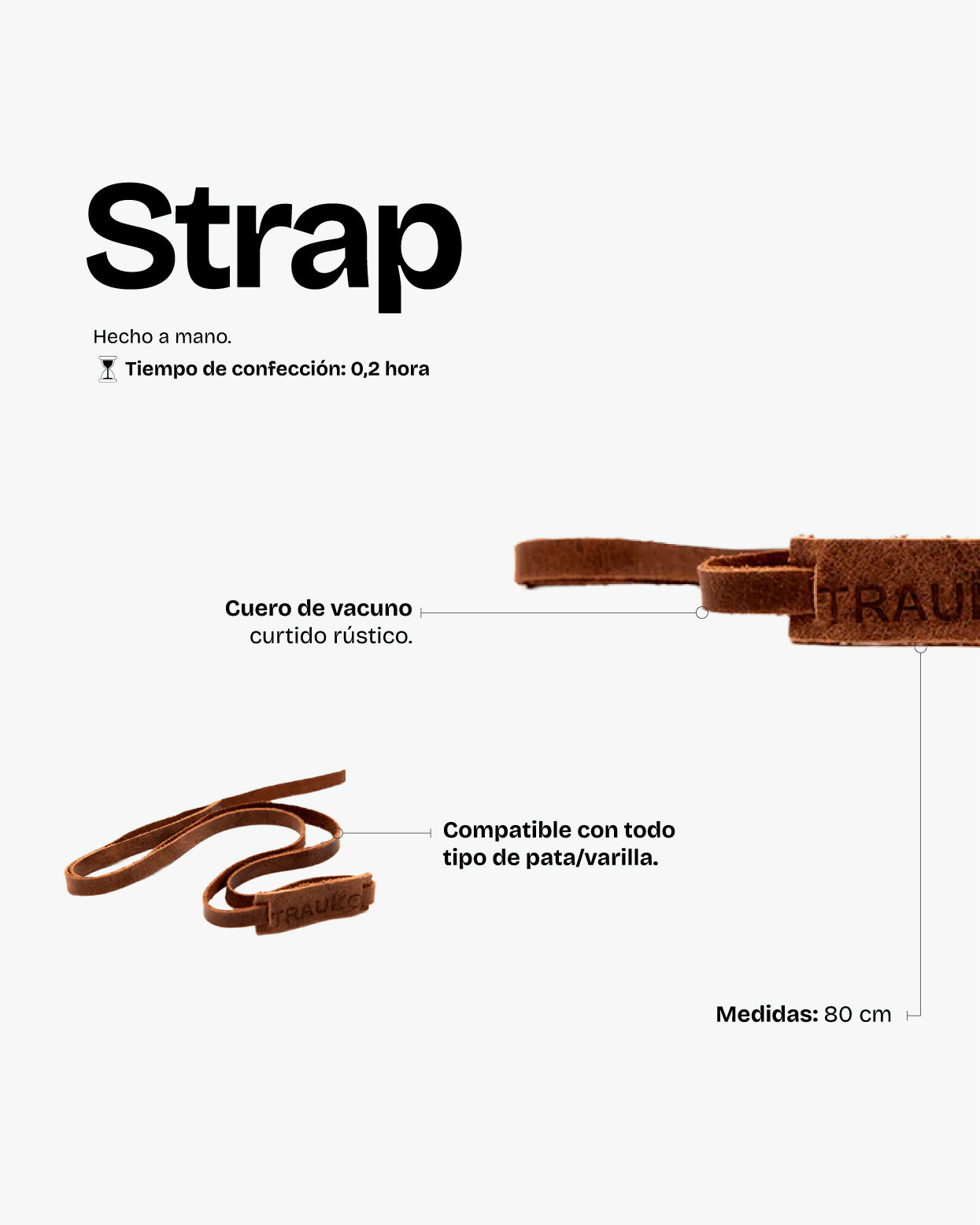 Strap Anteojos Café - Trauko