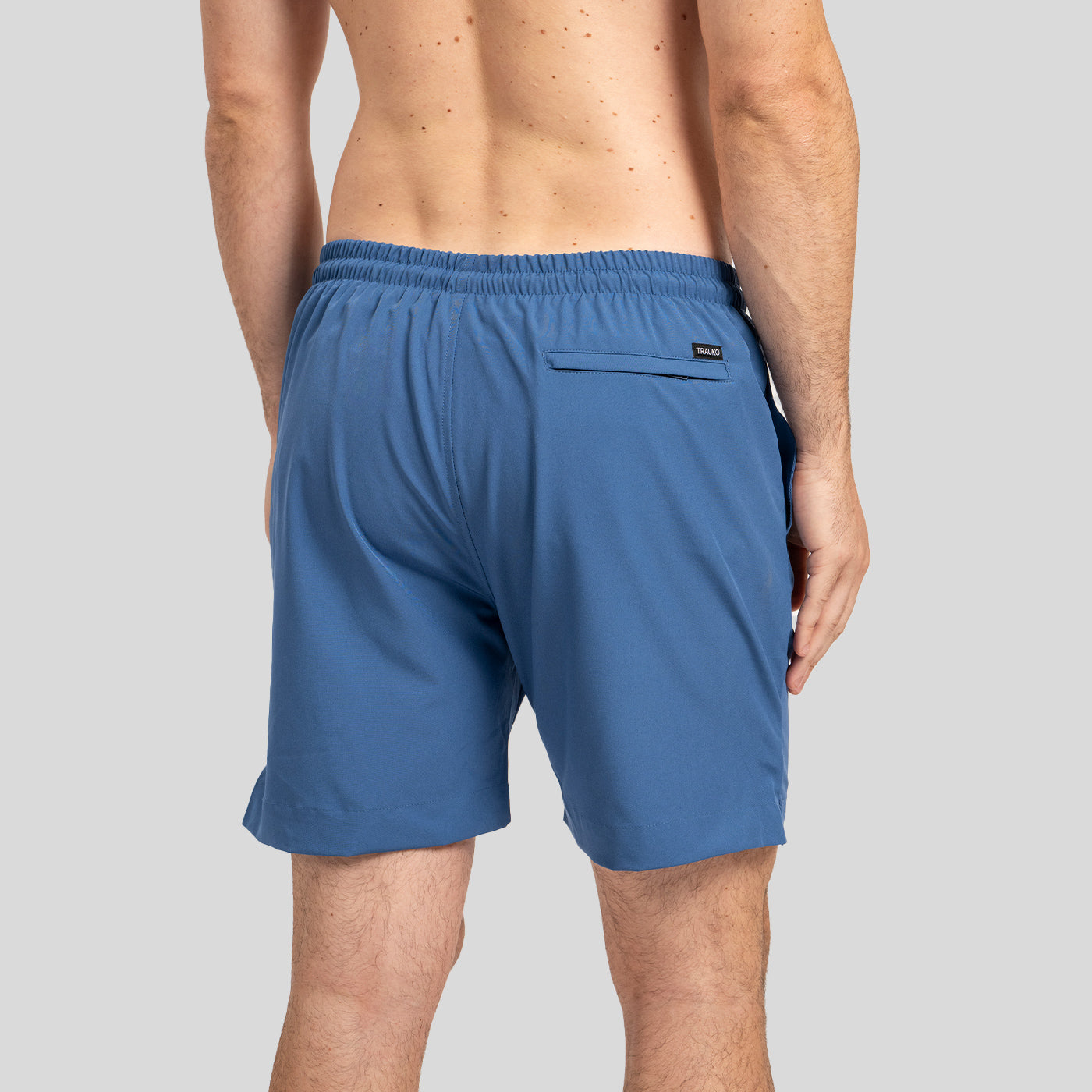 Traje de Baño Liso Acero