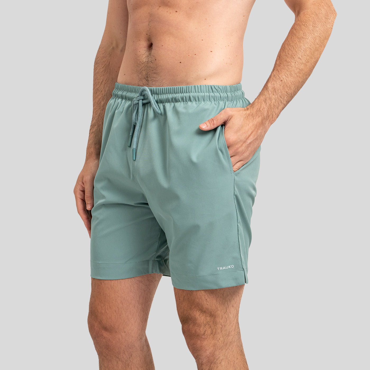 Traje de Baño Liso Aqua