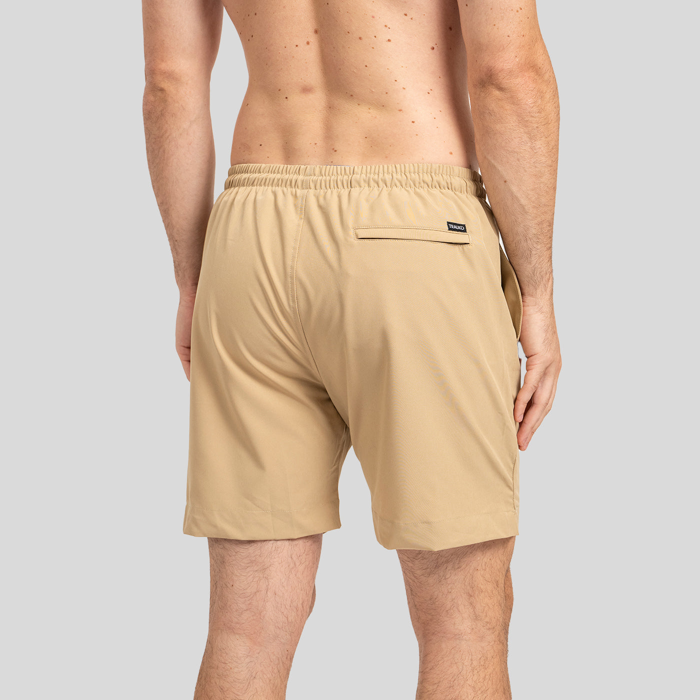 Traje de Baño Liso Beige