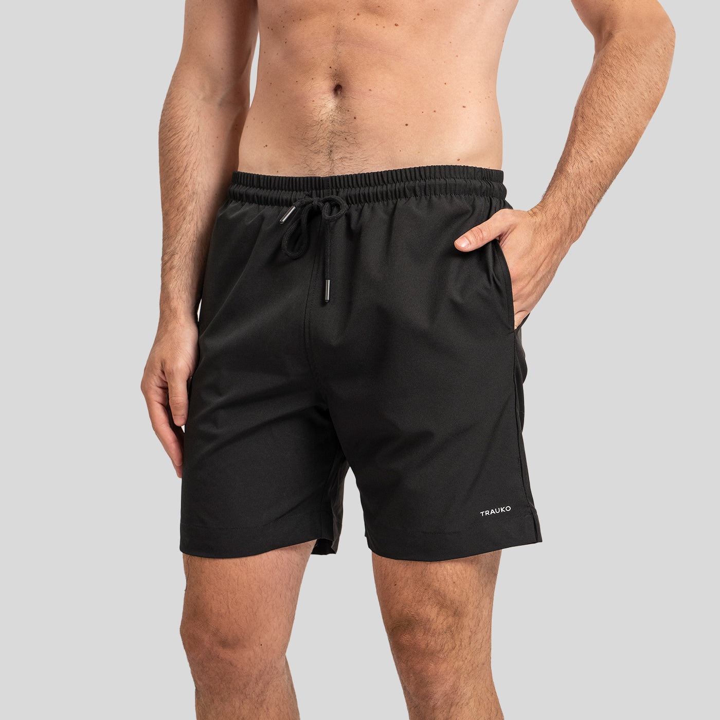 Traje de Baño Liso Negro