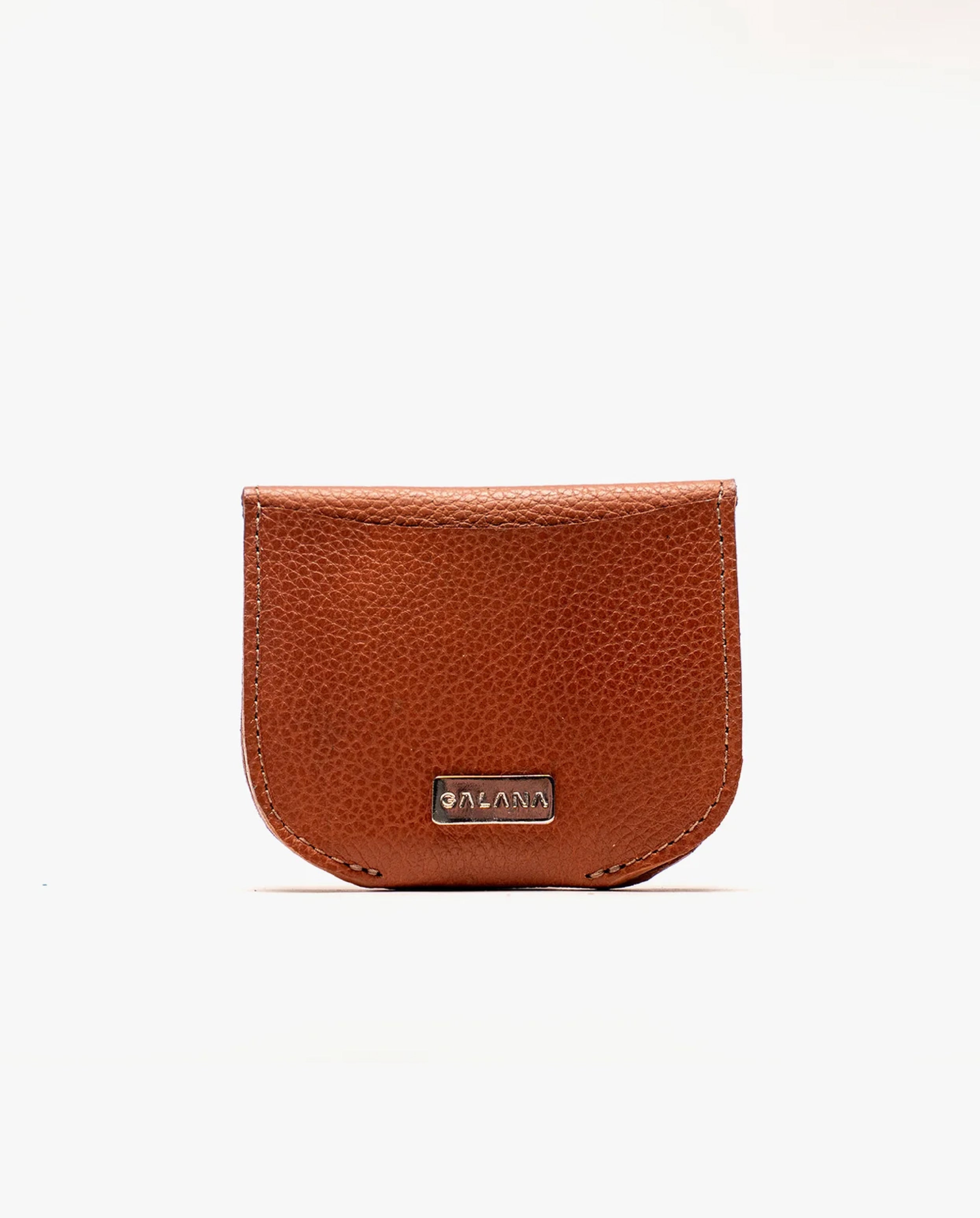 Tarjetero Lirio Cognac - Galana