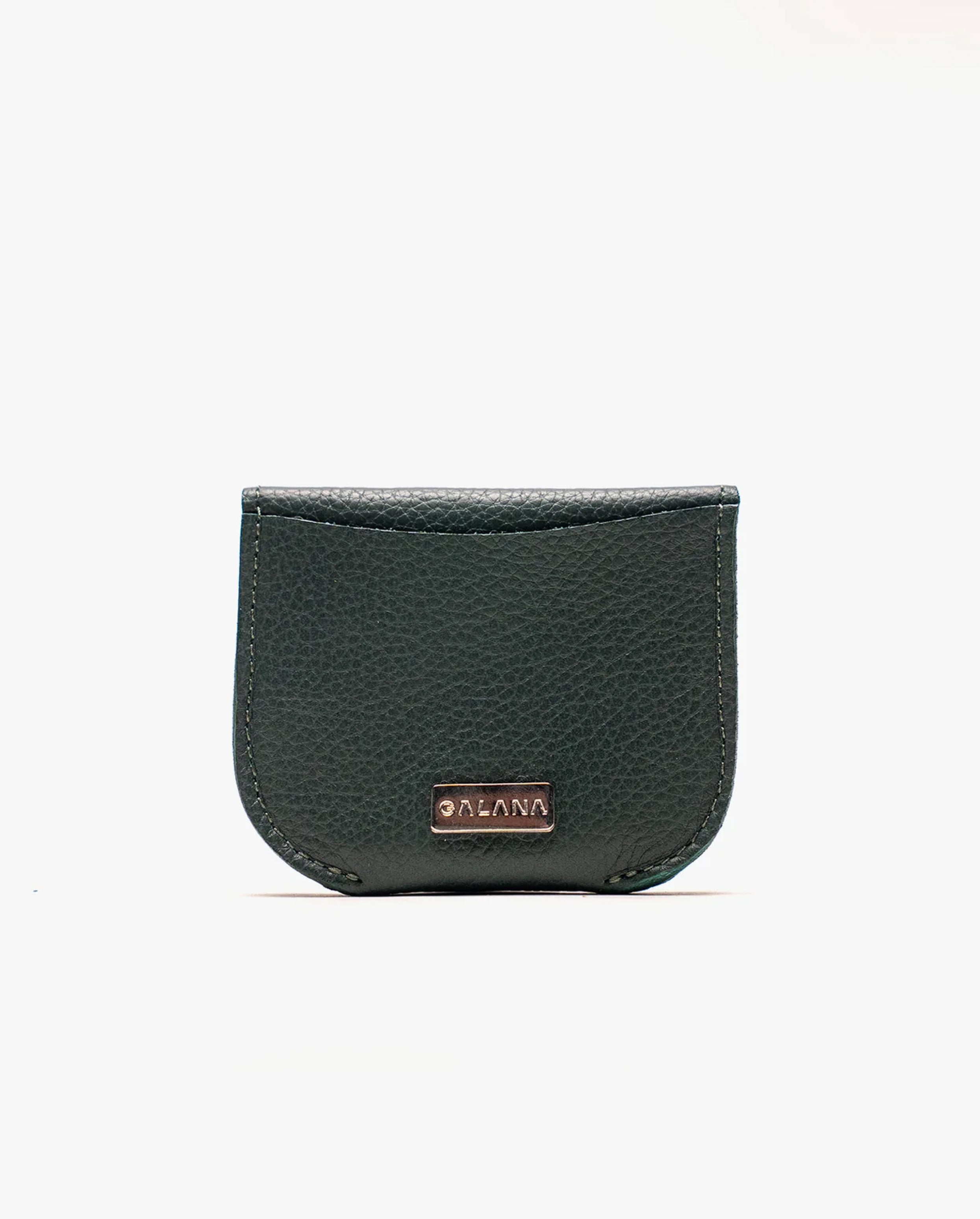 Tarjetero Lirio Verde Turquesa - Galana