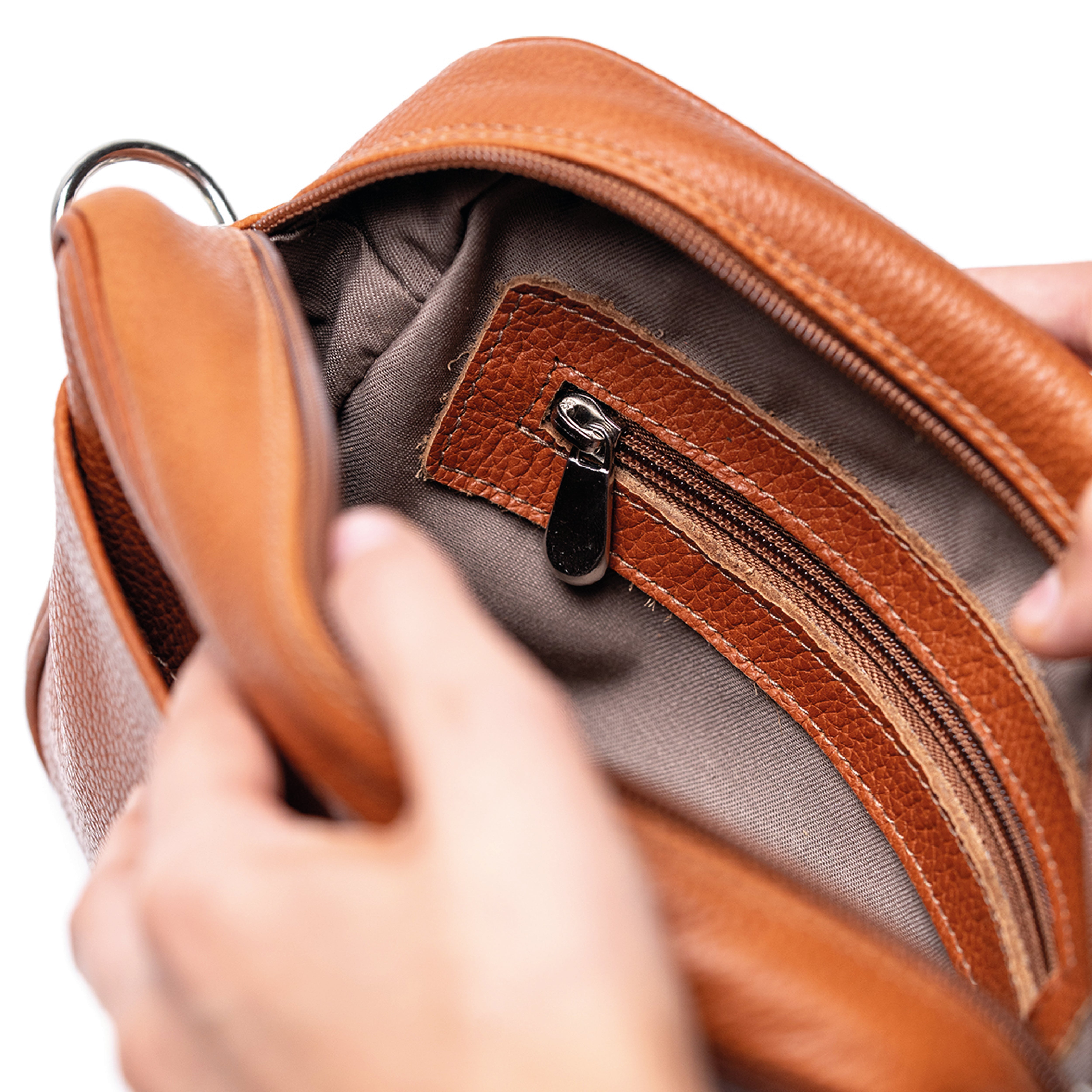 Cartera Jazmín Chocolate