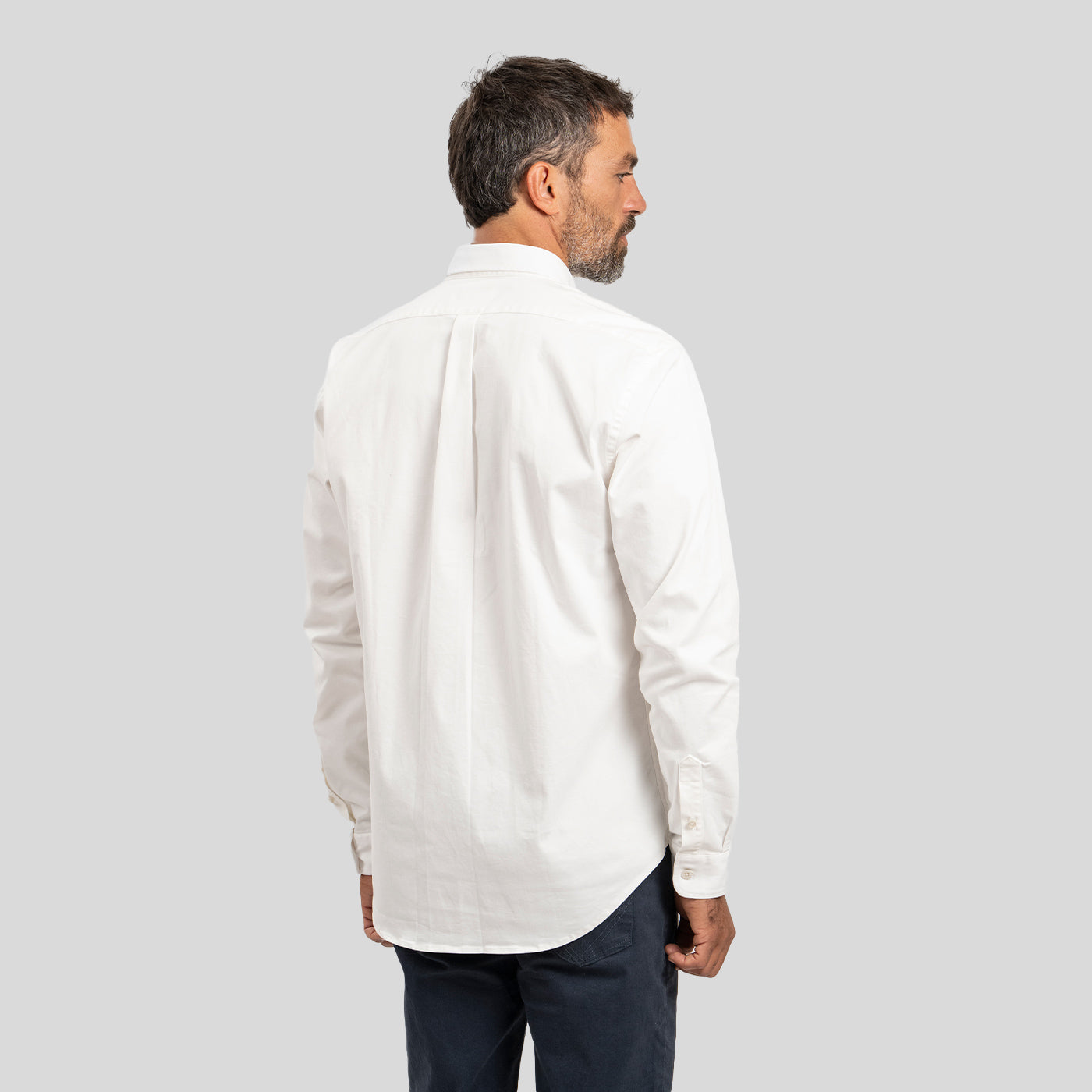 Camisa Oxford Blanco