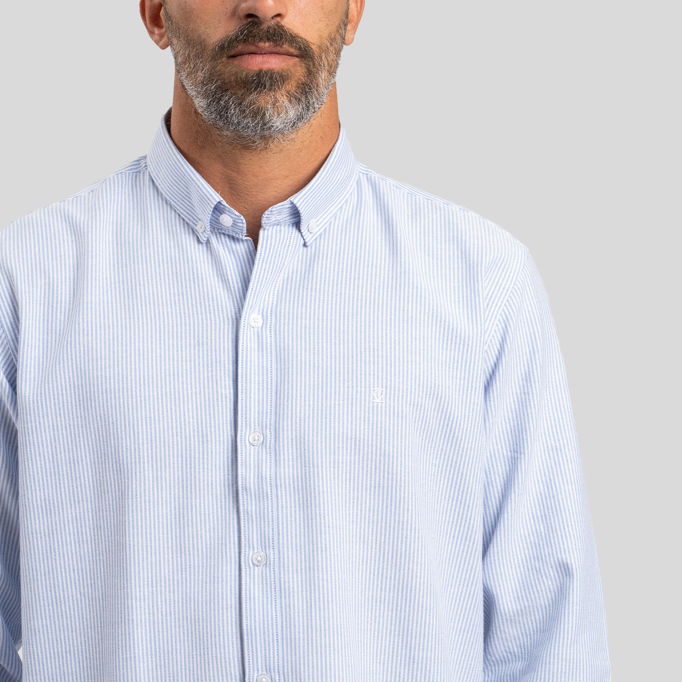 Camisa Oxford Rayas