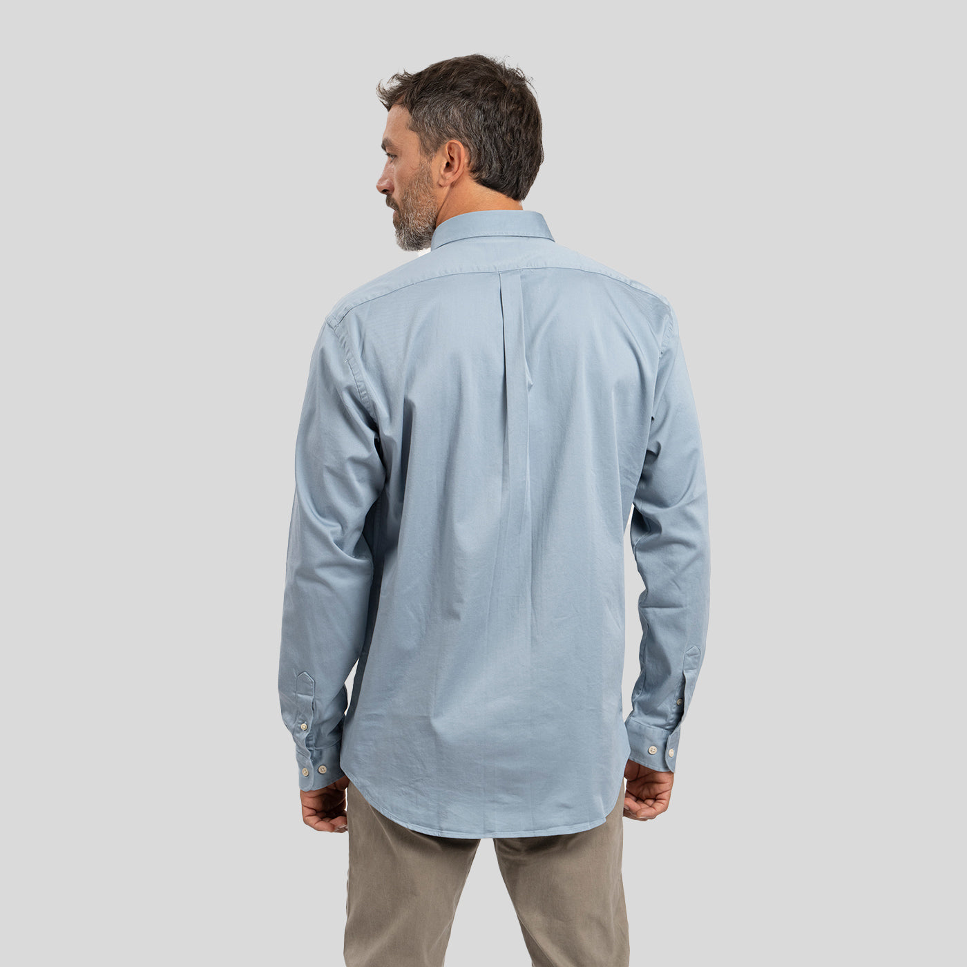 Camisa Drill Azul
