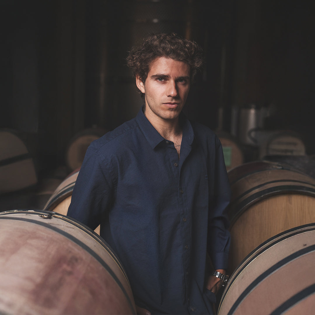 Camisa Lino Larga Navy