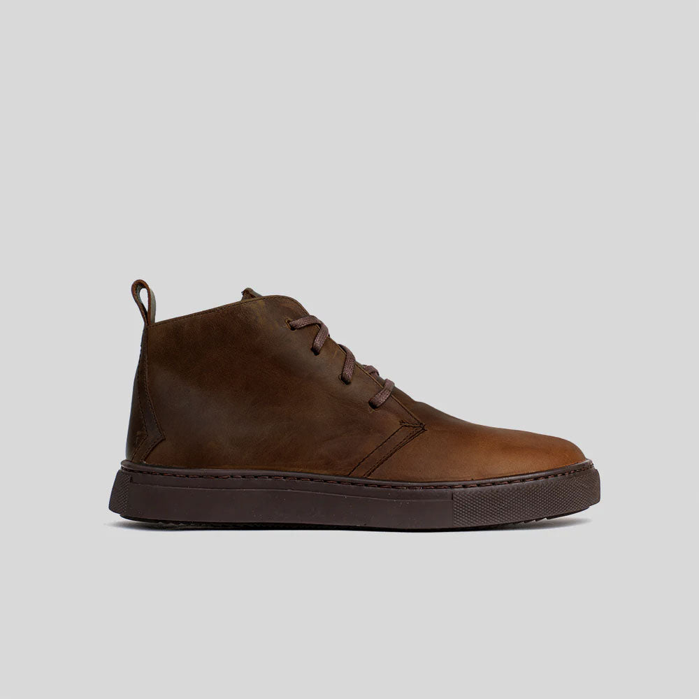 Zapatilla Hombre Lisbon Chocolate