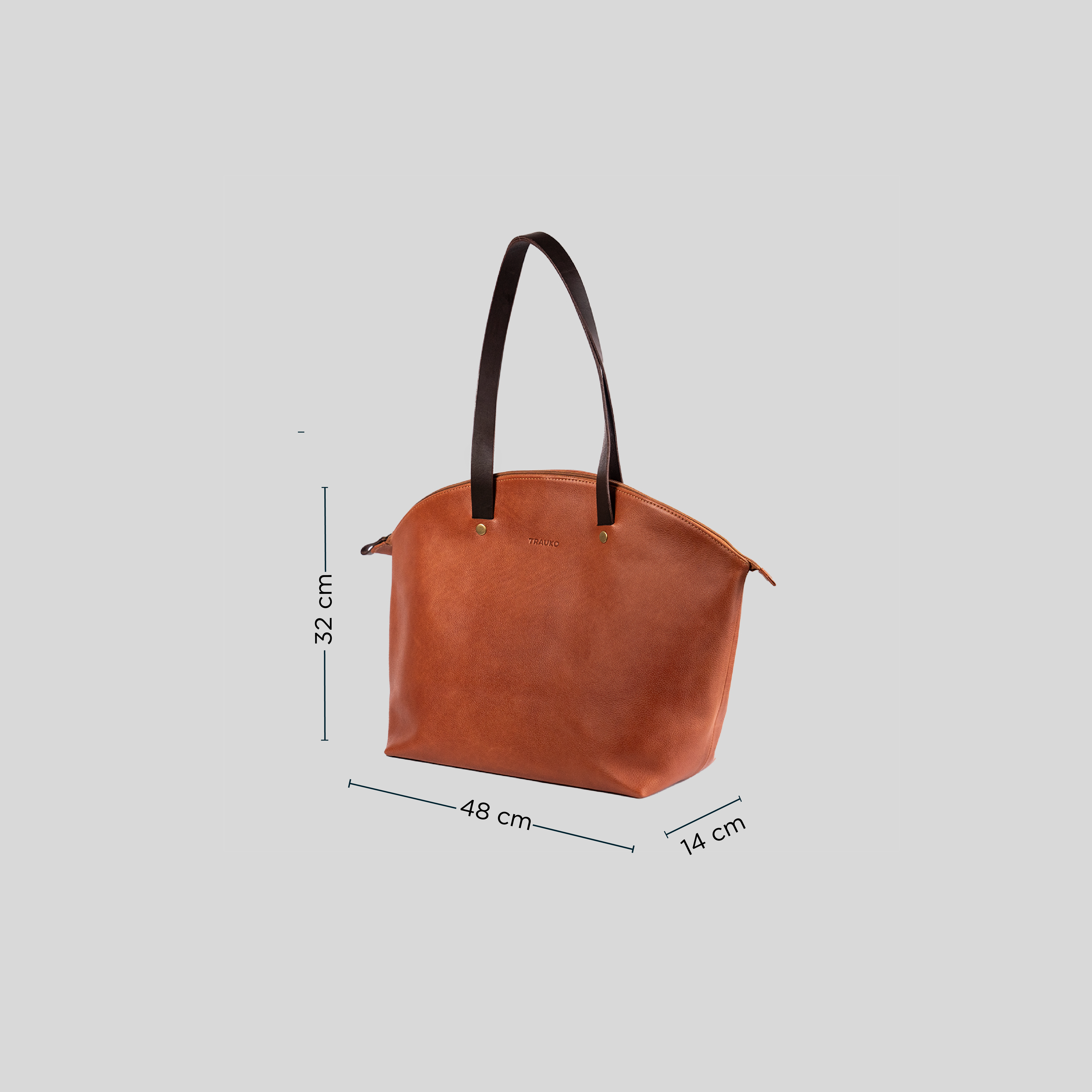 Cartera Capri  Cognac