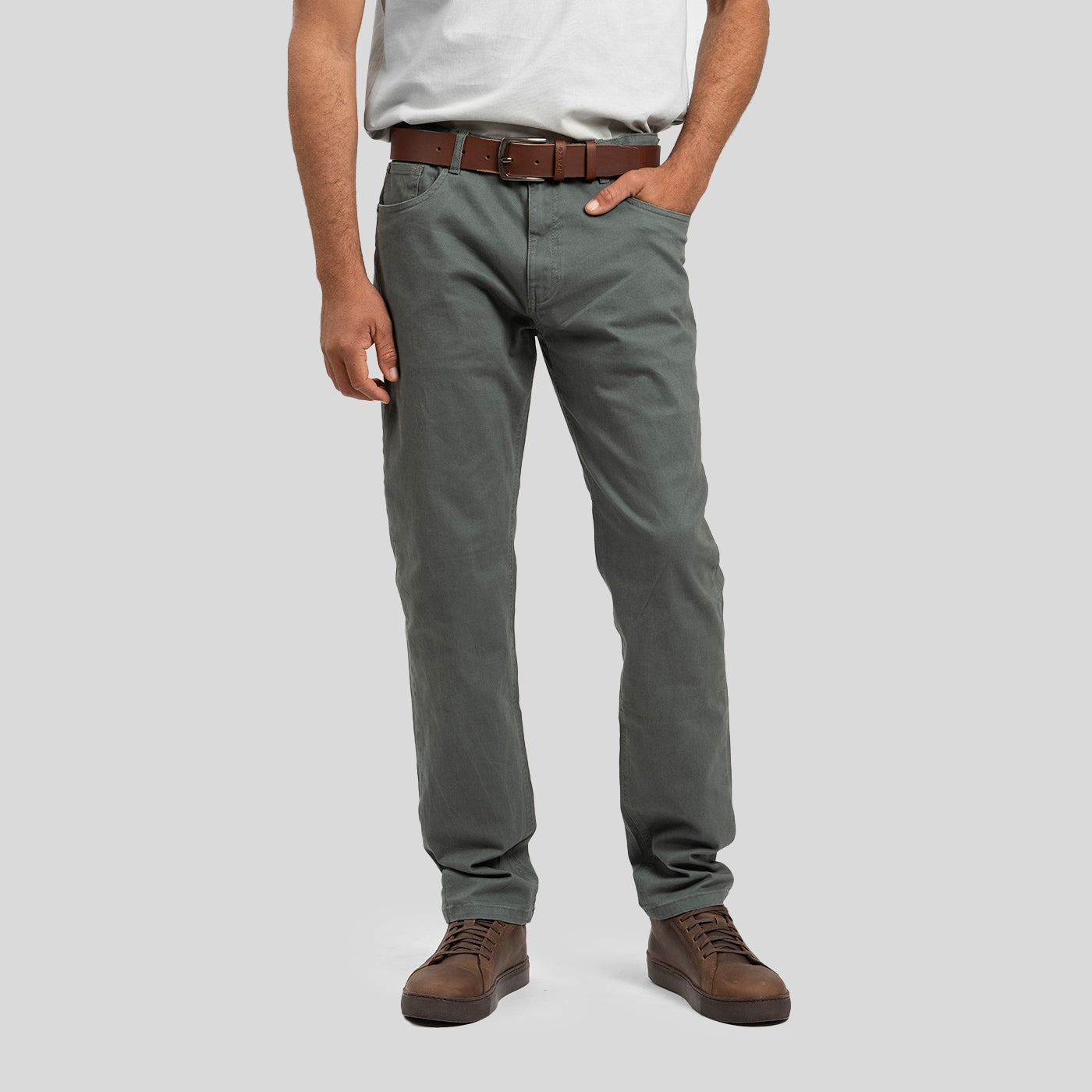 Pantalón Casual Olivo