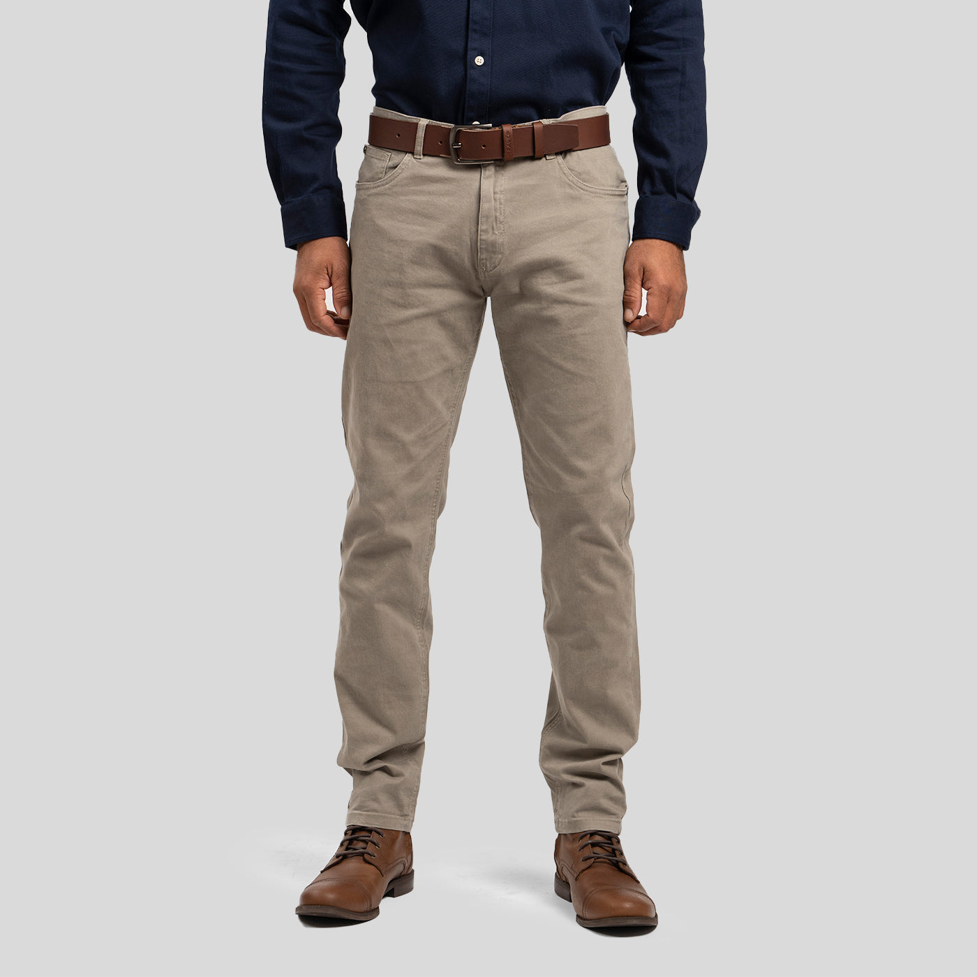 Pantalón Casual Beige