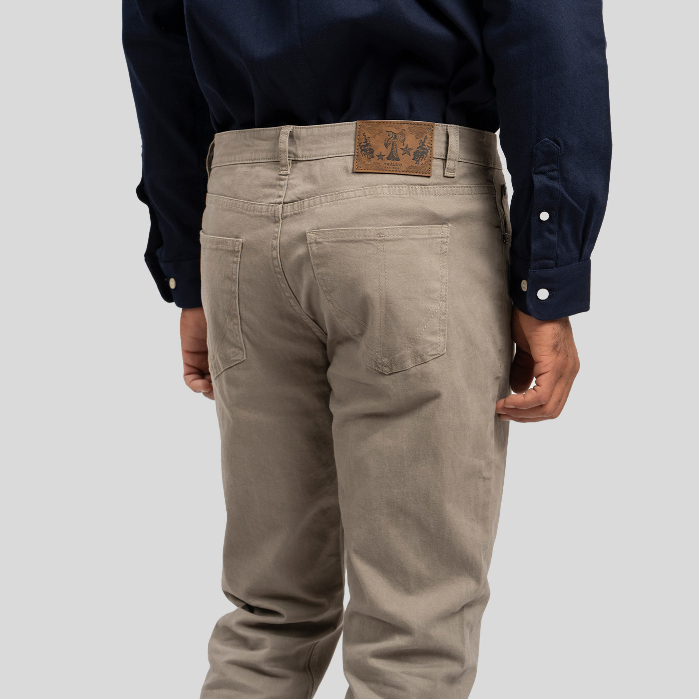 Pantalón Casual Beige