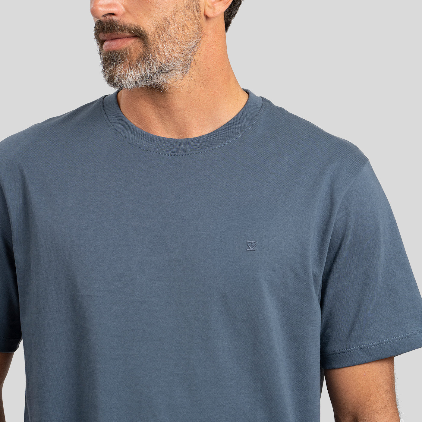 Polera Pima Azul