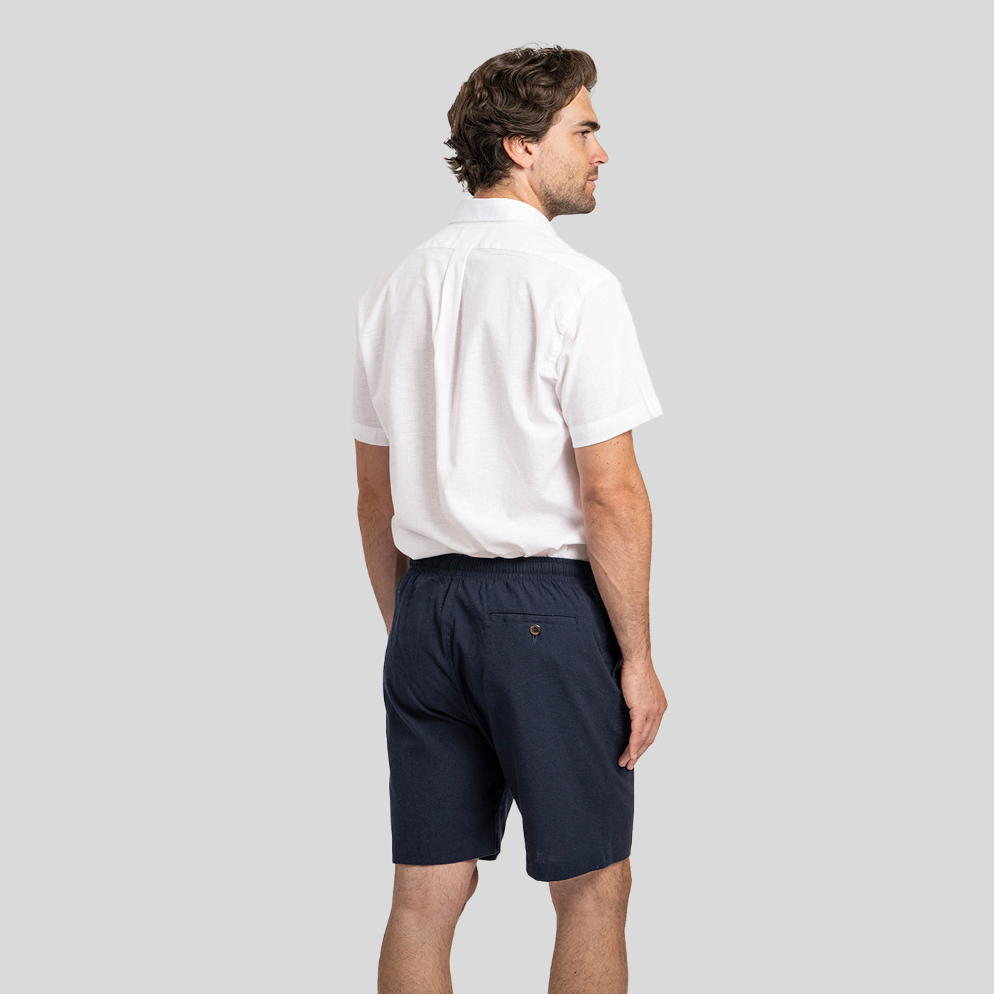 Short Lino Navy